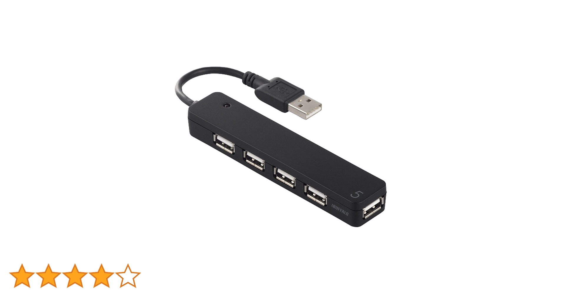 【rifurifu】BUFFALO 5点セット Amazon.co.jp: iBUFFALO USB2.0ハブ 5ポートタイプ バスパワー